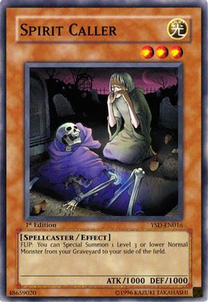 Spirit Caller (YSD-EN016) - Starter Deck 2006 1st Edition