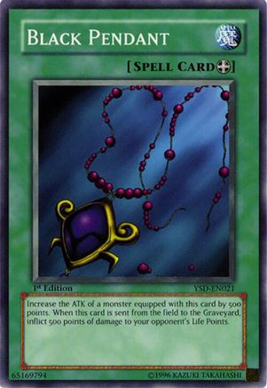 Black Pendant (YSD-EN021) - Starter Deck 2006 Unlimited