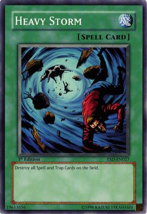 Heavy Storm (YSD-EN027) - Starter Deck 2006 Unlimited