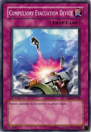 Compulsory Evacuation Device (YSD-EN038) - Starter Deck 2006 Unlimited