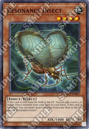 Resonance Insect (OP17-EN007) - OTS Tournament Pack 17 Unlimited