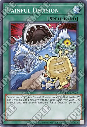 Painful Decision (OP17-EN023) - OTS Tournament Pack 17 Unlimited