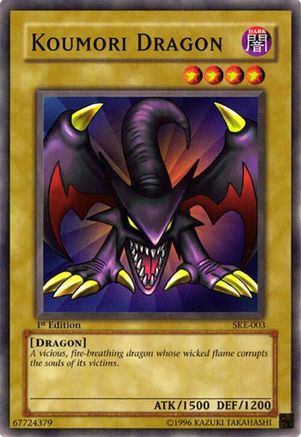 Koumori Dragon (SKE-003) - Starter Deck: Kaiba Evolution 1st Edition