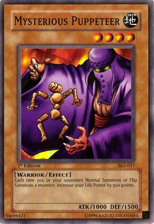 Mysterious Puppeteer (SKE-017) - Starter Deck: Kaiba Evolution 1st Edition