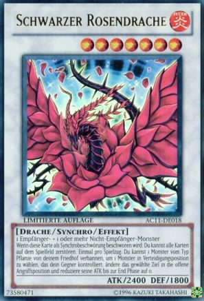 Black Rose Dragon (German) - 