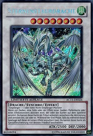 Stardust Dragon (German) - "Sternenstaubdrache" (AC11-DE024) - Advent Calendar 2011 (Adventskalender) Limited