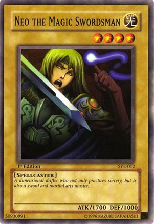 Neo the Magic Swordsman (SYE-012) - Starter Deck: Yugi Evolution Unlimited
