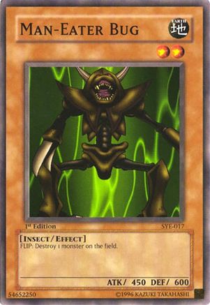 Man-Eater Bug (SYE-017) - Starter Deck: Yugi Evolution 1st Edition