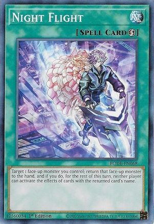 Night Flight (BODE-EN068) - Burst of Destiny 1st Edition
