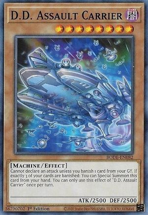 D.D. Assault Carrier (BODE-EN082) - Burst of Destiny 1st Edition