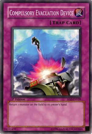 Compulsory Evacuation Device (SD2-EN028) - Structure Deck: Zombie Madness Unlimited