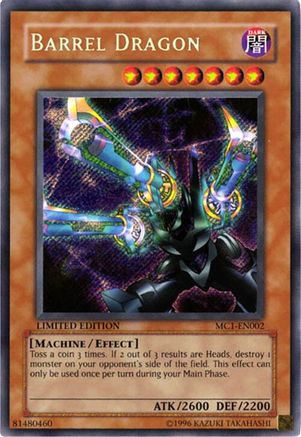 Barrel Dragon (MC1-EN002) - Master Collection Volume 1 Limited