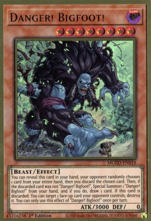 Danger! Bigfoot! (MGED-EN018) - Maximum Gold: El Dorado 1st Edition