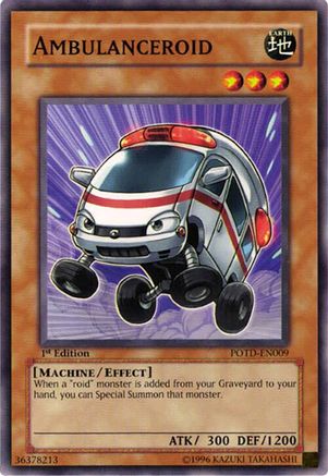 Ambulanceroid (POTD-EN009) - Power of the Duelist Unlimited