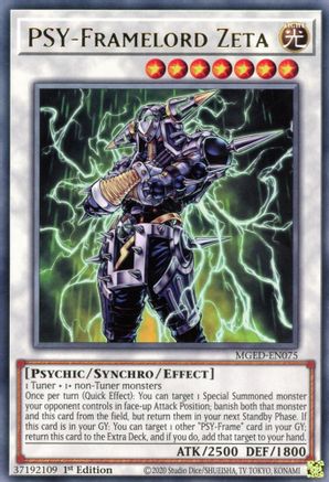 PSY-Framelord Zeta (MGED-EN075) - Maximum Gold: El Dorado 1st Edition