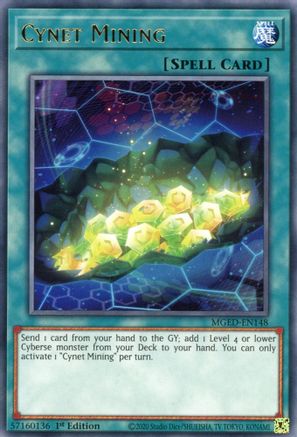 Cynet Mining (MGED-EN148) - Maximum Gold: El Dorado 1st Edition