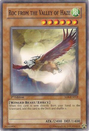 Roc from the Valley of Haze (SD8-EN012) - Structure Deck: Lord of the Storm 1st Edition