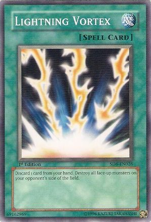 Lightning Vortex (SD8-EN026) - Structure Deck: Lord of the Storm Unlimited