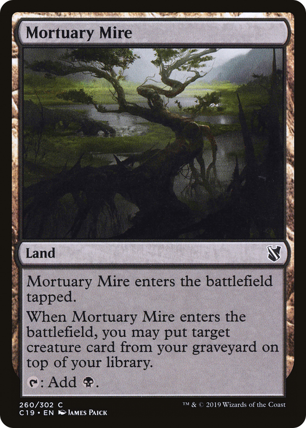 Mortuary Mire [Commander 2019]