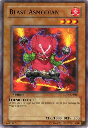 Blast Asmodian (CDIP-EN016) - Cyberdark Impact 1st Edition