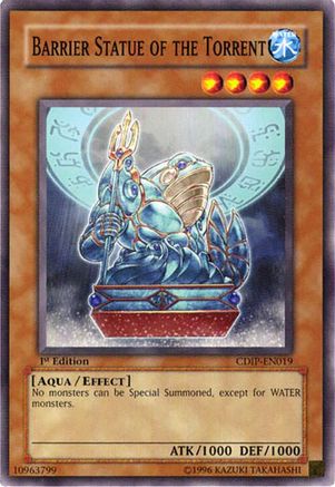 Barrier Statue of the Torrent (CDIP-EN019) - Cyberdark Impact Unlimited