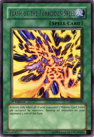 Flash of the Forbidden Spell (CDIP-EN038) - Cyberdark Impact Unlimited