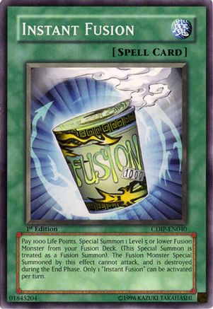 Instant Fusion (CDIP-EN040) - Cyberdark Impact 1st Edition