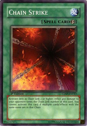 Chain Strike (CDIP-EN043) - Cyberdark Impact Unlimited