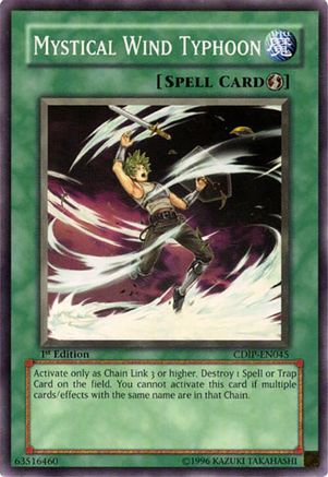 Mystical Wind Typhoon (CDIP-EN045) - Cyberdark Impact Unlimited