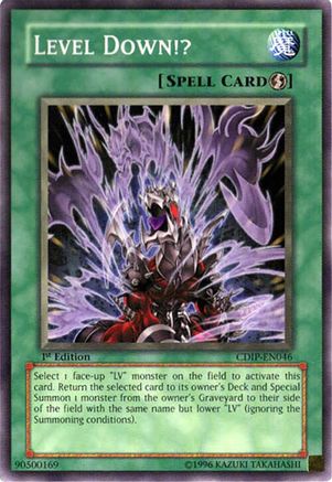 Level Down!? (CDIP-EN046) - Cyberdark Impact 1st Edition