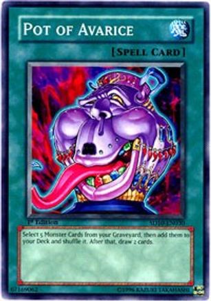 Pot of Avarice (SD10-EN030) - Structure Deck: Machine Re-Volt Unlimited