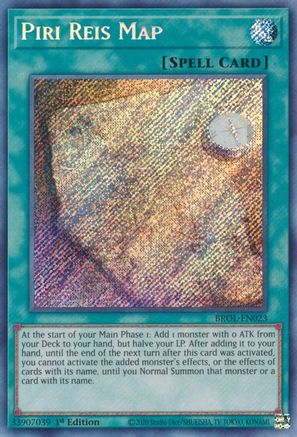 Piri Reis Map (BROL-EN023) - Brothers of Legend 1st Edition