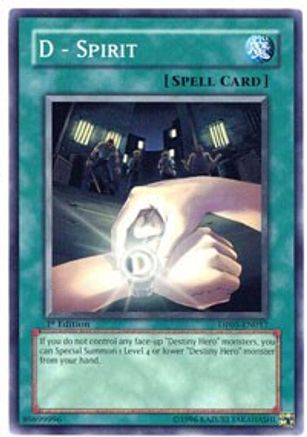 D - Spirit (DP05-EN017) - Duelist Pack 5: Aster Phoenix 1st Edition