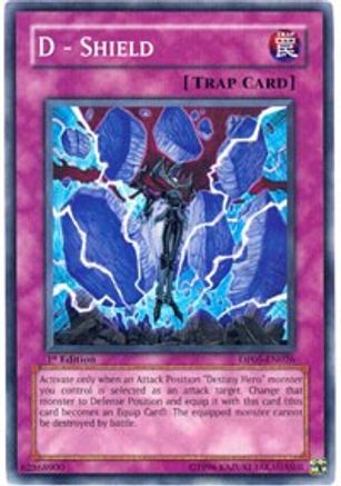 D - Shield (DP05-EN026) - Duelist Pack 5: Aster Phoenix 1st Edition