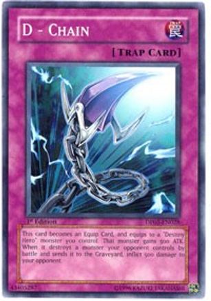 D - Chain (DP05-EN028) - Duelist Pack 5: Aster Phoenix Unlimited