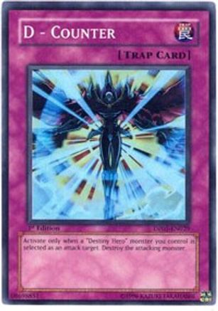 D - Counter (DP05-EN029) - Duelist Pack 5: Aster Phoenix Unlimited