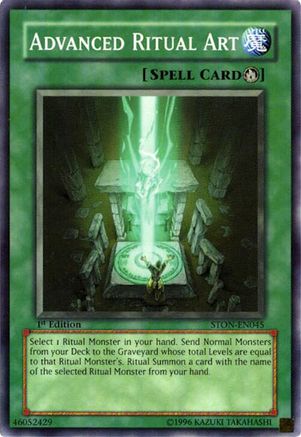 Advanced Ritual Art (STON-EN045) - Strike of Neos Unlimited