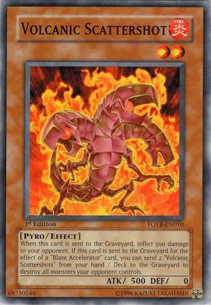 Volcanic Scattershot (FOTB-EN010) - Force of the Breaker 1st Edition