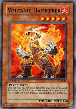 Volcanic Hammerer (FOTB-EN013) - Force of the Breaker Unlimited