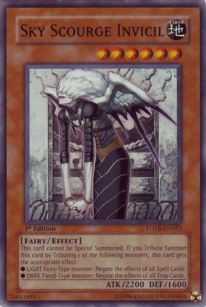 Sky Scourge Invicil (FOTB-EN023) - Force of the Breaker Unlimited