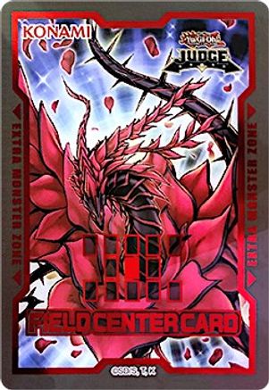 Official Judge Field Center Token: Black Rose Dragon () - Judge Promotional Cards Limited
