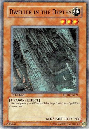 Dweller in the Depths (FOTB-EN028) - Force of the Breaker 1st Edition