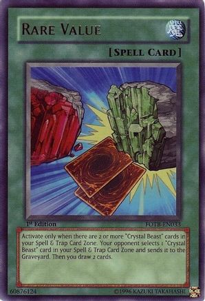 Rare Value (FOTB-EN033) - Force of the Breaker 1st Edition