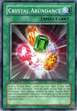 Crystal Abundance (FOTB-EN035) - Force of the Breaker Unlimited