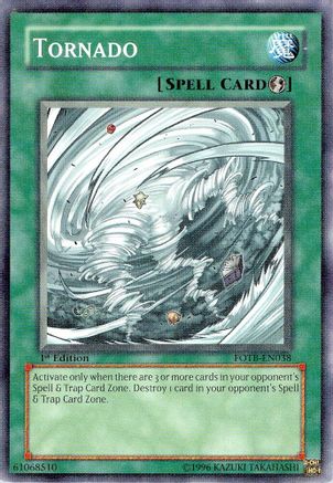 Tornado (FOTB-EN038) - Force of the Breaker 1st Edition