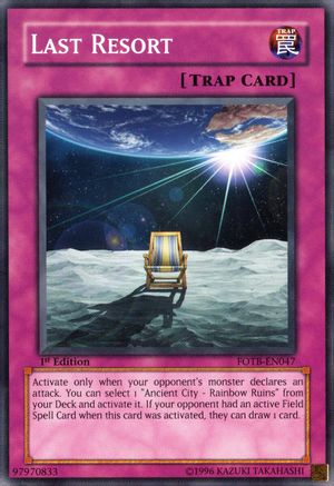 Last Resort (FOTB-EN047) - Force of the Breaker Unlimited