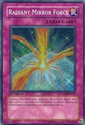 Radiant Mirror Force (FOTB-EN055) - Force of the Breaker 1st Edition