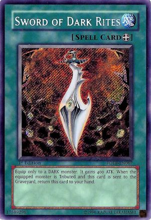 Sword of Dark Rites (FOTB-EN067) - Force of the Breaker 1st Edition