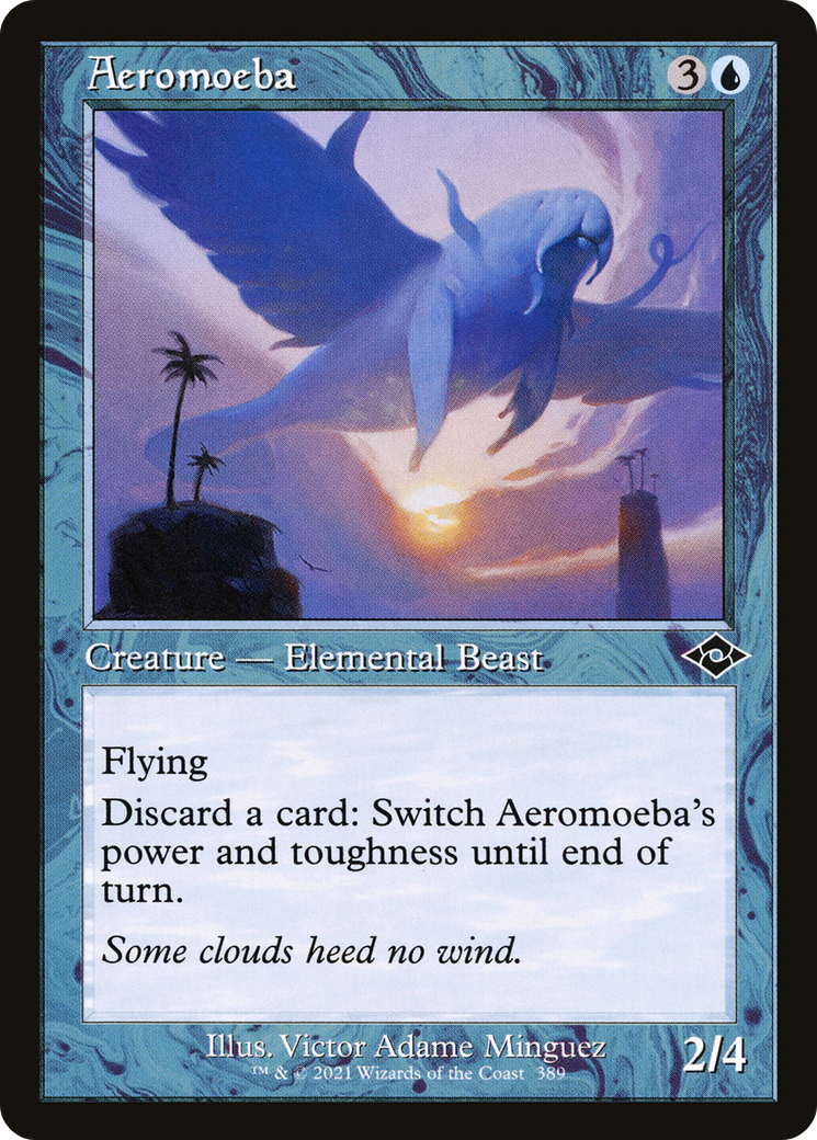 Aeromoeba (Retro Foil Etched) [Modern Horizons 2]