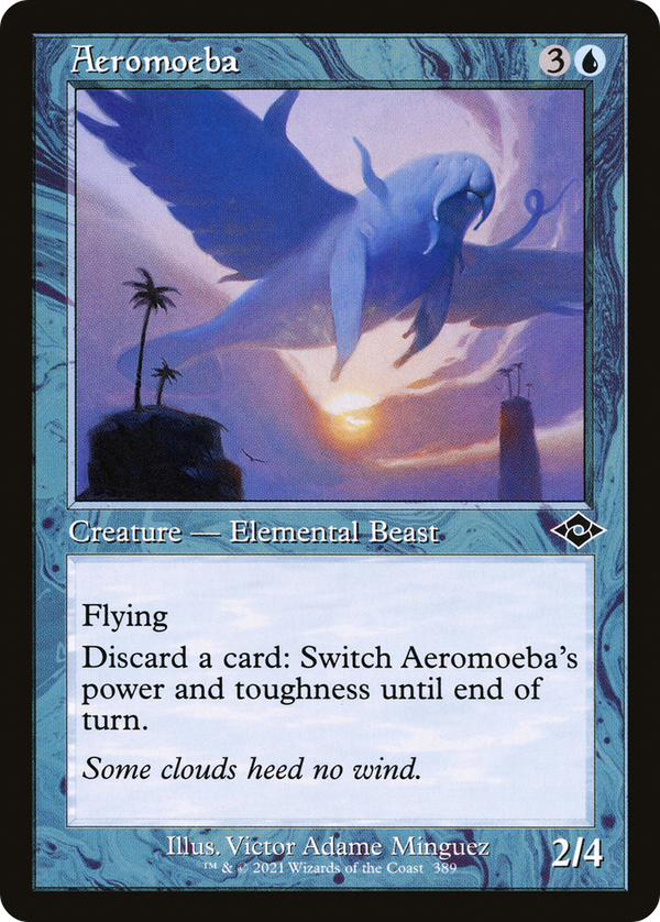 Aeromoeba (Retro Foil Etched) [Modern Horizons 2]